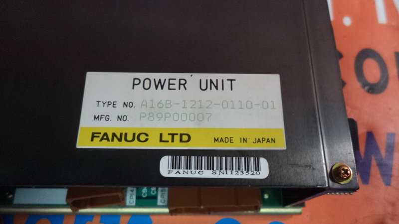 FANUC A16B-1212-0110-01 - PLC DCS SERVO Control MOTOR POWER SUPPLY IPC ROBOT